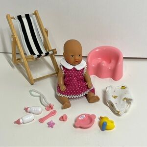 Zapf Creation MiniWorld Mini World Mini Baby Born Doll Set Accessories Feeding